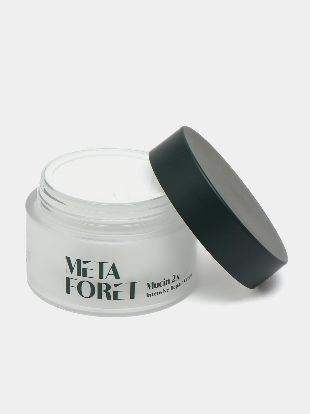 

METAFORET Mucin 2x Intensive Repair Cream 50 г, успокаивающий и смягчающий, 2x Mucin Concentrate, Korean Cosmetics, KBeauty, пробник