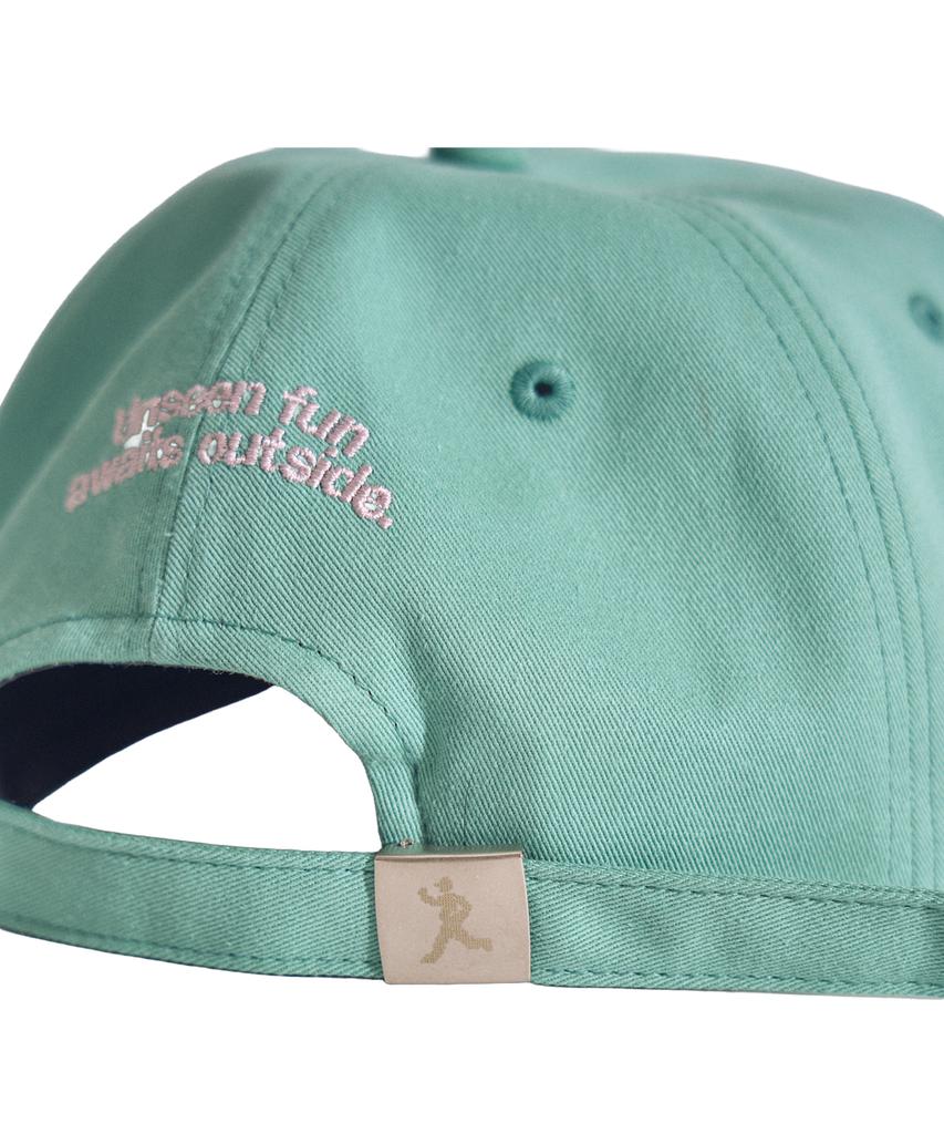 Chologseutyudio Three People Ball Cap (Green)