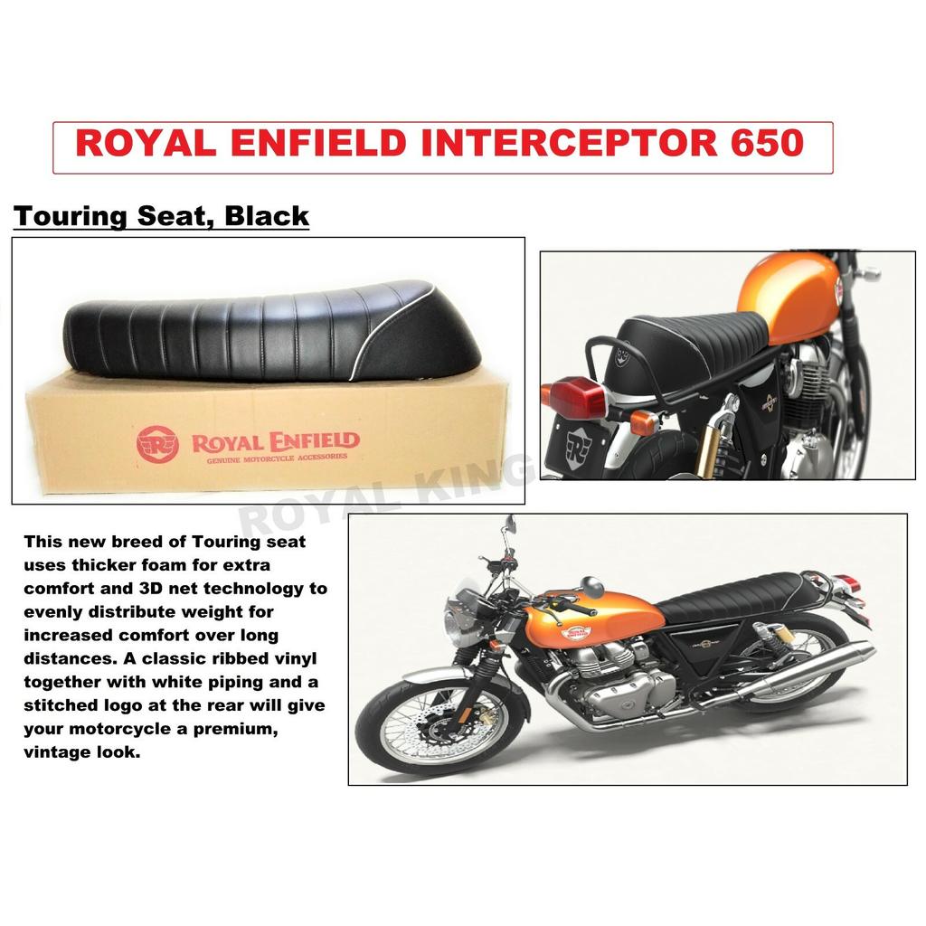 Royal Enfield "PREMIUM TOURING DUAL SEAT" For INTERCEPTOR 650/CONTINENTAL GT 650