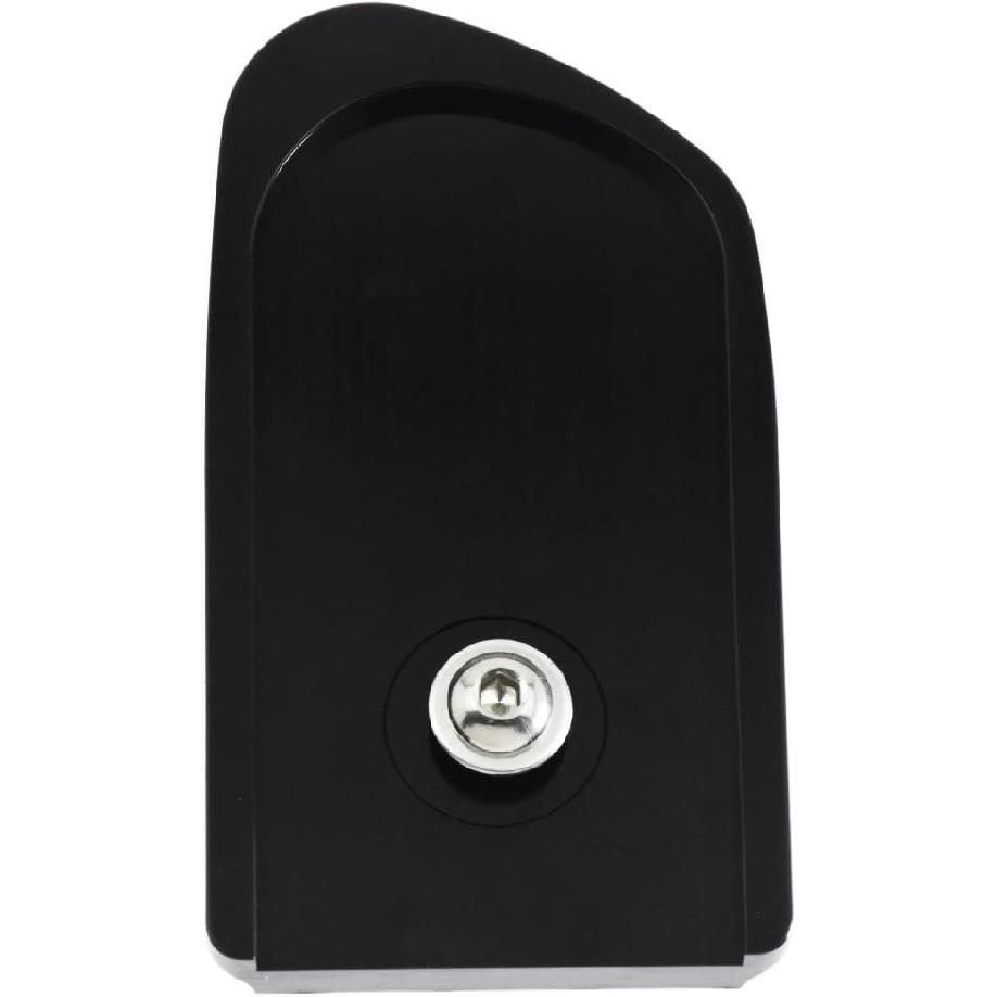 HDBUBALUS Rear Brake Pedal Large Pad Cover for Harley Dyna Street Fat Bob Wide Glide Softail