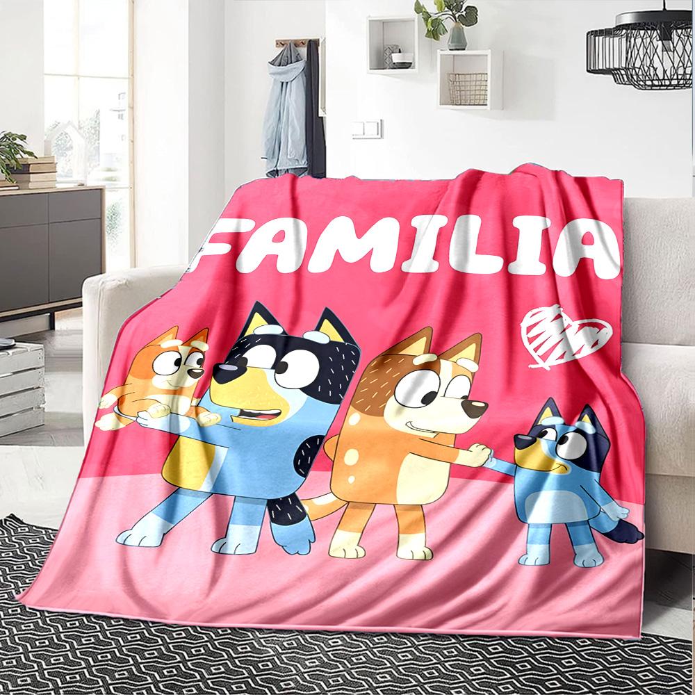 1 Stück B-Blucy Decke, Geschenk, für Männer und Frauen, Weiche Decke, Gut für Schlafsofa Couch Reisen, Leichte Flanelldecke