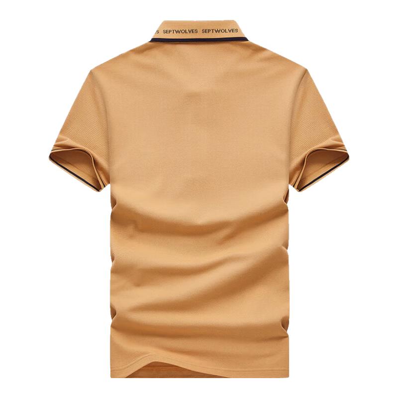 

Seven Wolves Men s Pure Cotton Lightweight Polo T-Shirt 185/100A