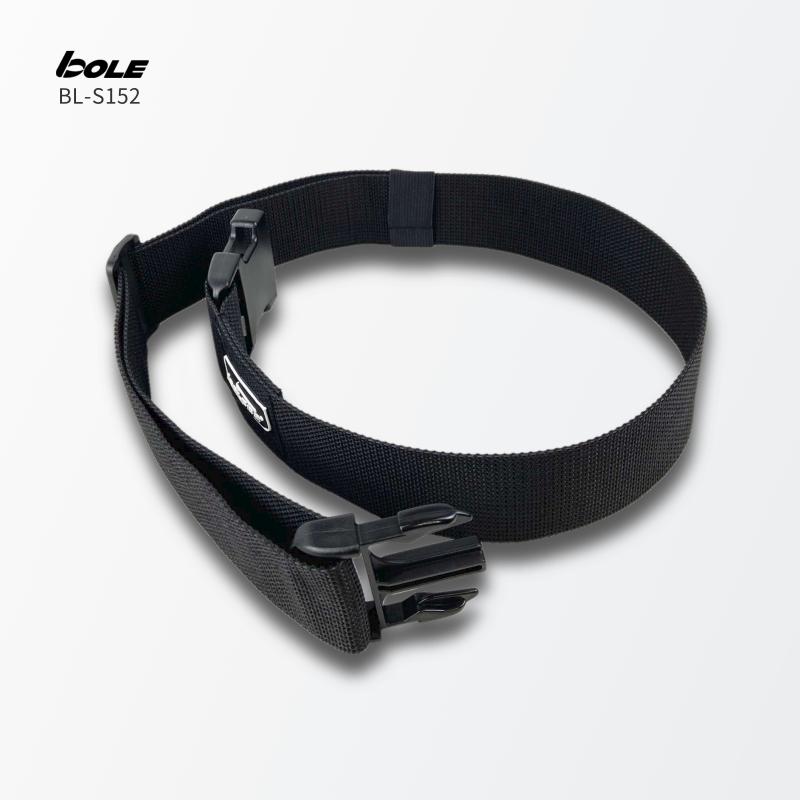 Nylon Electrician Tool Belt with Hardware Back Support and Thickened Wear-resistant Waist Bag