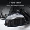 Tesla Model Y Real Carbon Fiber Rearview Mirror Protective Cover
