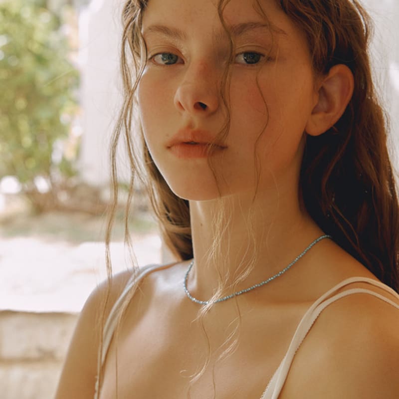 VINTAGE HOLLYWOOD Metal heart necklace_VH2435NE012M