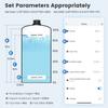 Tuya- WiFi Water Level Sensor Smart Water Tank Monitor Custom Threshold Alert- IP65 Waterproof 3 M Cable Remote Detection Tool
