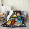 Feelyou Fried Chicken Nugget Plush Throw Blanket Twin x Kids Cute Dino Flannel Fleece Blanket for Boys Teens Dinosaur All Season