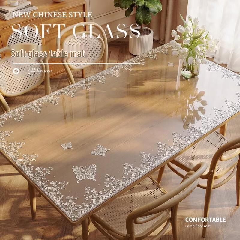 JINGRUIXIANG Waterproof Clear Table Mat