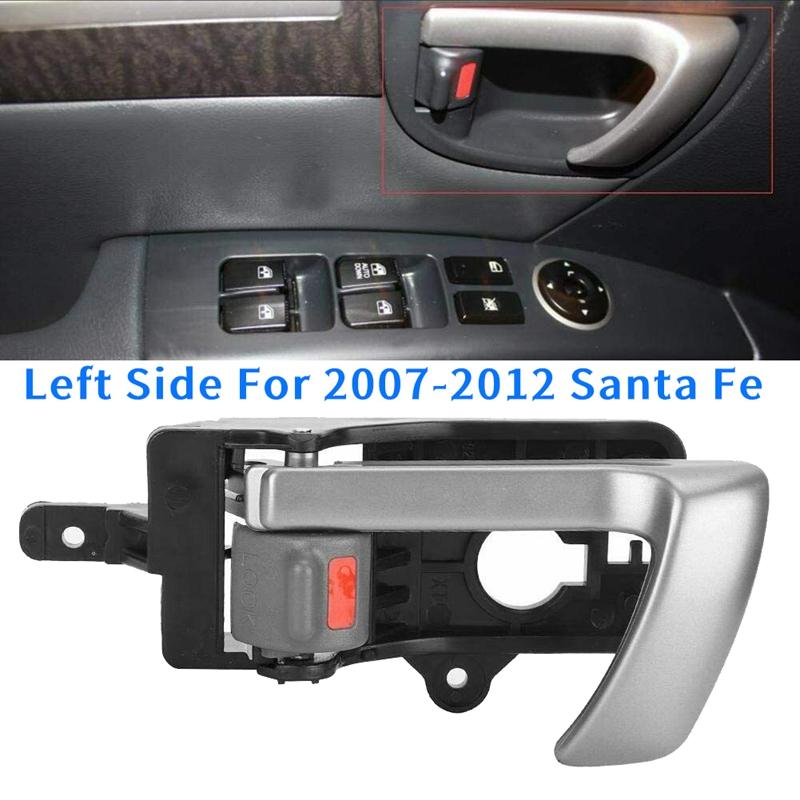 

Передняя или Задняя Левая Внутренняя Ручка Двери для 2007-2012 Hyundai Santa Fe с Серой Ручкой 82610-2B010 как