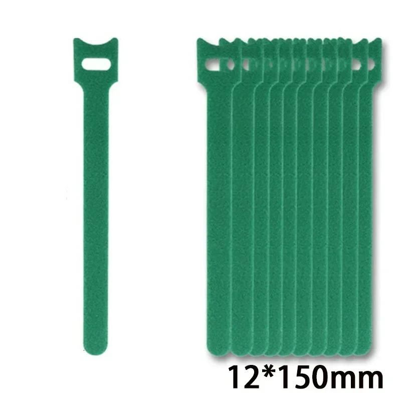 Self Adhesive Velcro Fastener Nylon Fastening Wire Buckle Diy Cable Management Straps Adjustable Cord Buckle Reusable Cable Ties