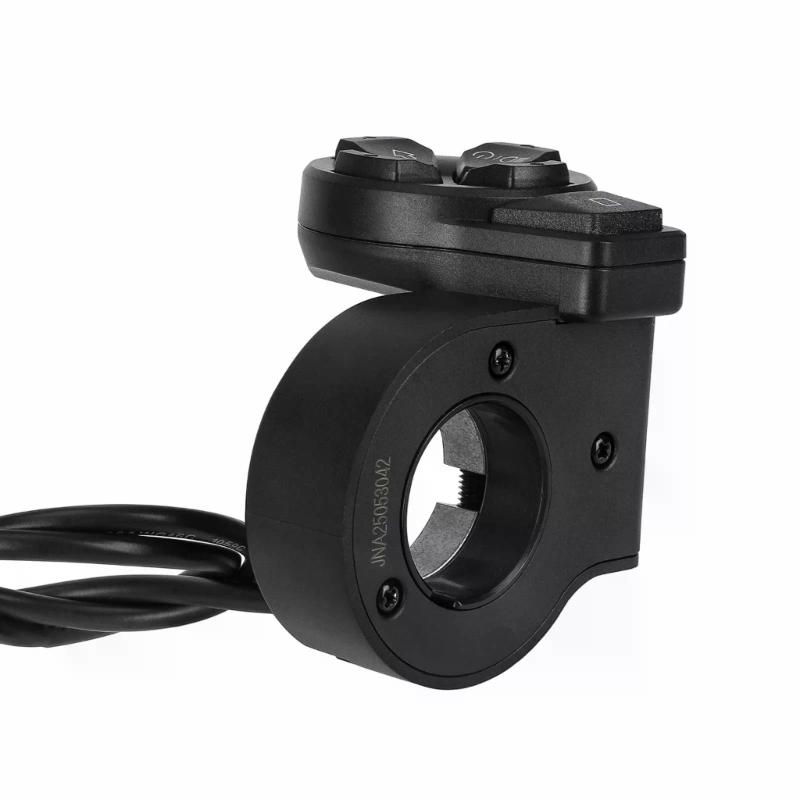 Waterproof Headlight Button Switches Replacement Electric Scooter Turn Signal Switches for ZT3/G3/F3 Scooter Accessories
