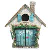 Fairy Door Ručně vyráběné realistické zimostrázové miniaturní dřevěné elfí dvířka Gate Garden Decor Home Decor
