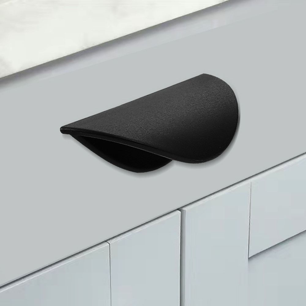 Without Punching Door Handle Semicircle Shape Drawer Handle Nordic Cabinet Knobs Pull  Kitchen