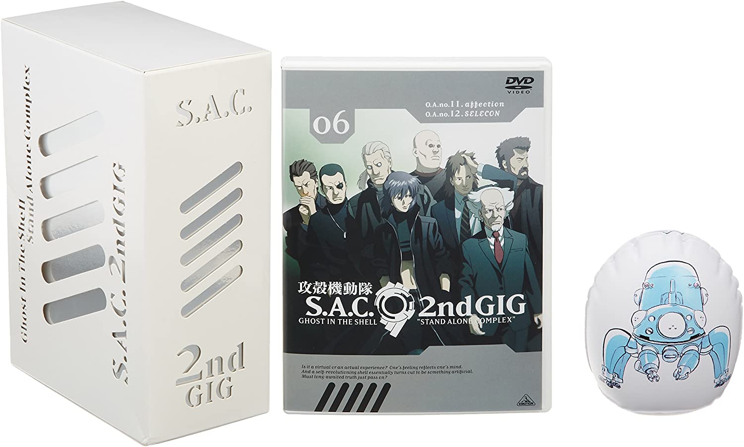 

DVD - Призрак в доспехах S.A.C. 2-й GIG 06 Японское Аниме/Игра Б/У