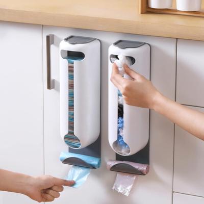 Plastiktütenhalter zur Wandmontage, Einkaufstütenhalter, Müllbeutelhalter, Spender, Aufbewahrungsorganisator für die Küche, Einkaufstüten-Sparer