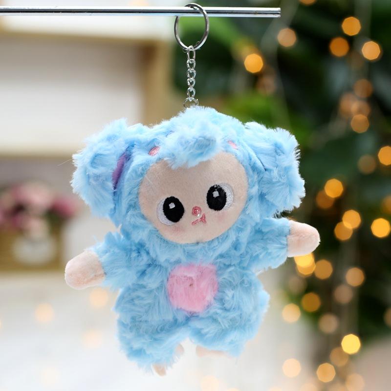 Nou Pandantiv Jucărie de Pluș Animal Drag Păpușă Drăguță Breloc Păpușă Decorațiune Agățată pentru Geantă de Școală