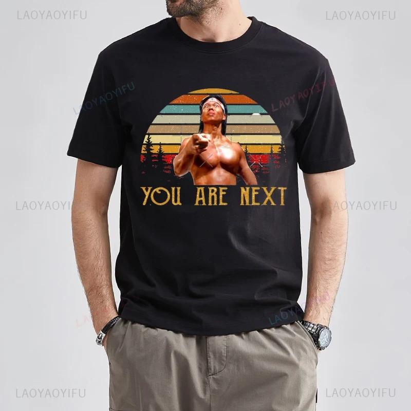 Vtipné Nové BLOODSPORT BOLO YEUNG YOU ARE NEX Topy Tričko Tričko Vintage Tričko s kulatým výstřihem