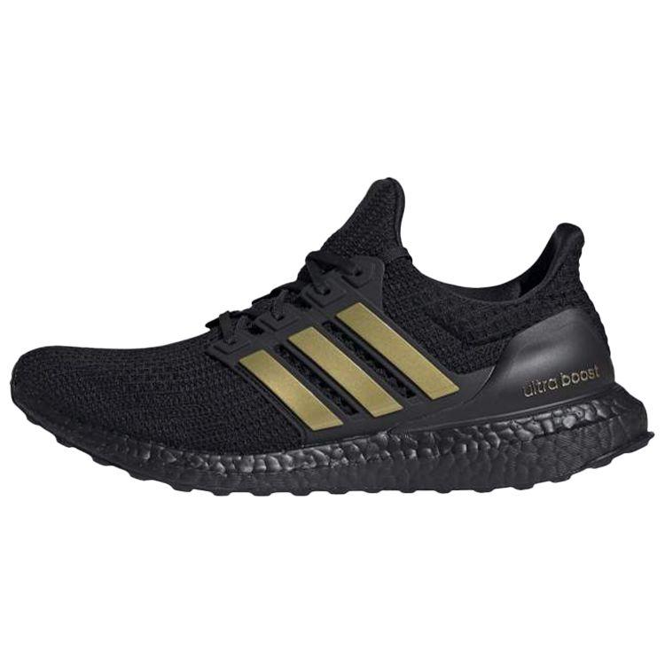 

Кроссовки унисекс adidas UltraBoost DNA Metallic Gold, черные FU7437