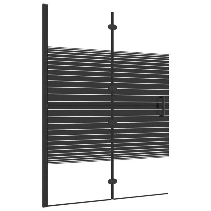 VidaXL Foldable Shower Cabin Bathtub Wall Shower Wall Shower Cabin Bathtub Cabin Bathroom Home Interior ESG 150741