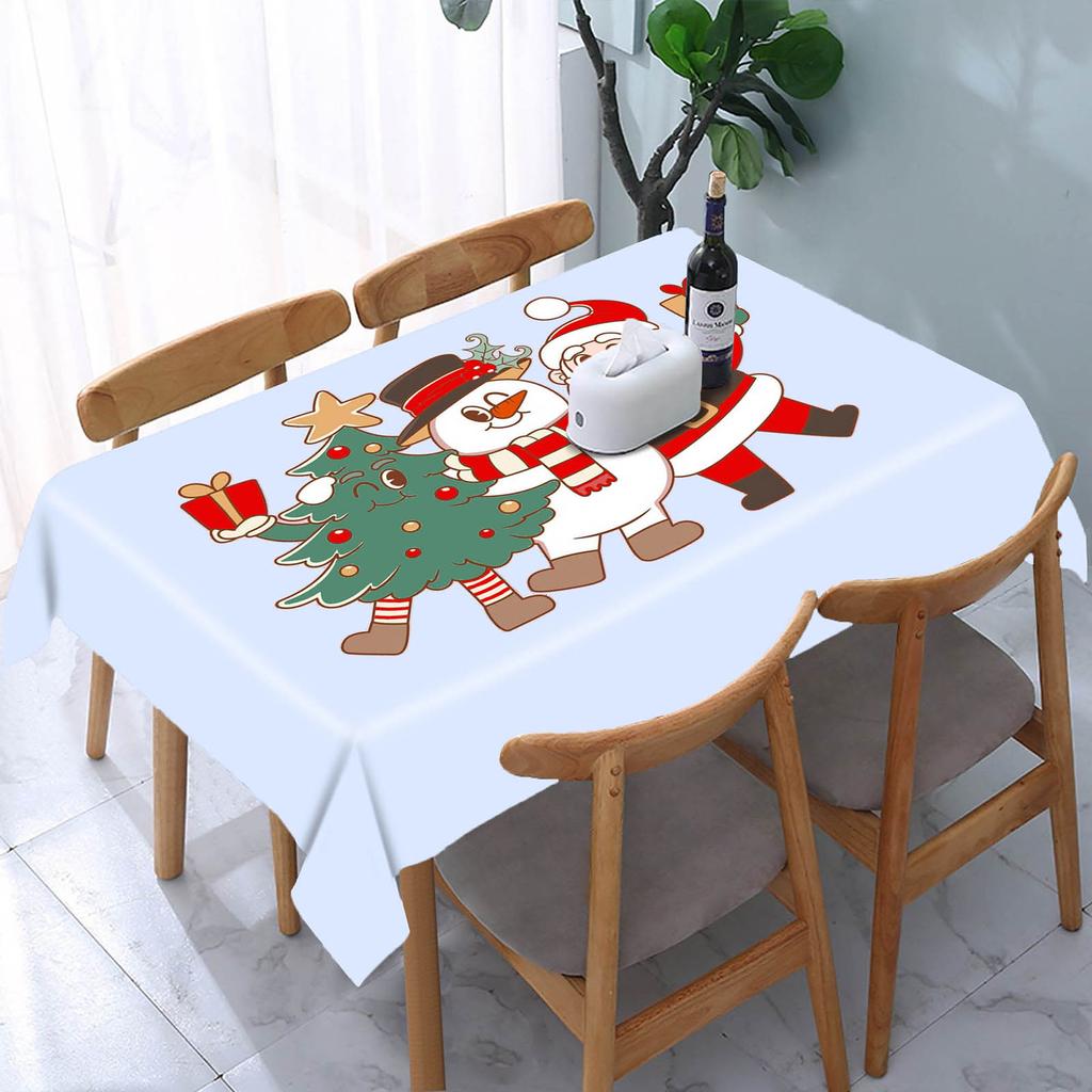Christmas Tablecloth Rectangular Straight Edge Tablecloth