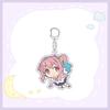 6CM Cute Anime Onimai: I'm Now Your Sister!Keychain Acrylic Figure Keyring Pendant Cosplay Jewelry Charm Fans Gifts