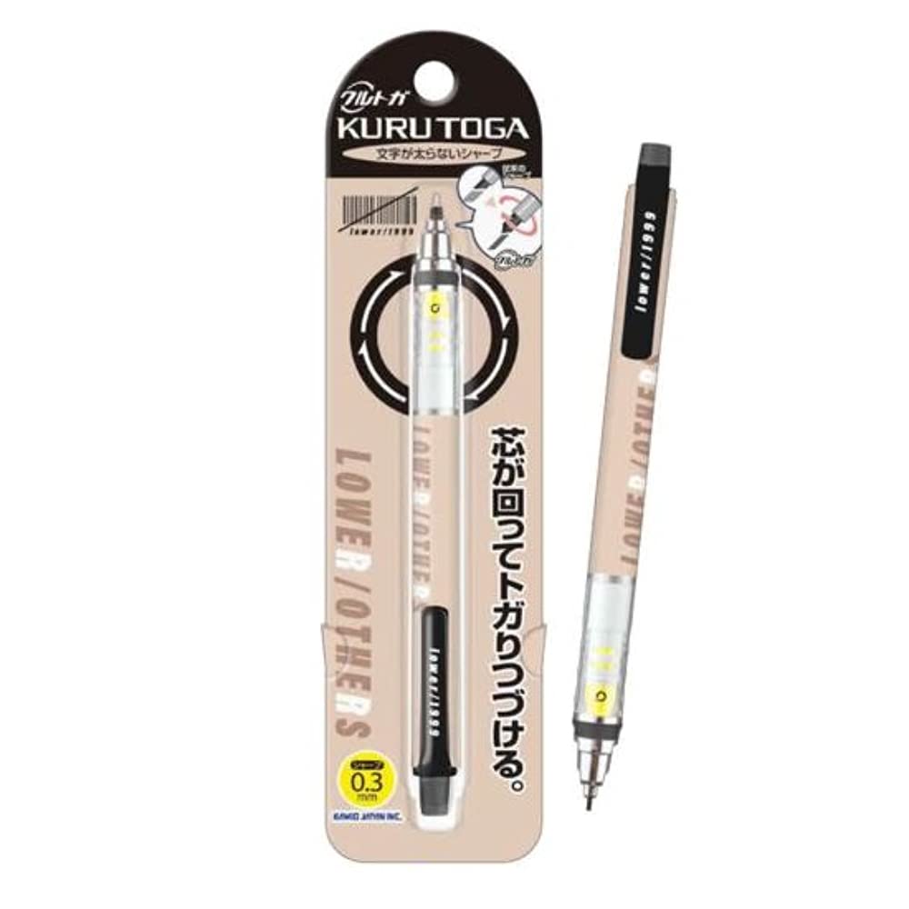 

Kamio Japan Mitsubishi Pencil Kuru Toga KURU TOGA механический карандаш с грифелем LOWER 0,3 мм (202520 ДРУГИЕ) чёрный