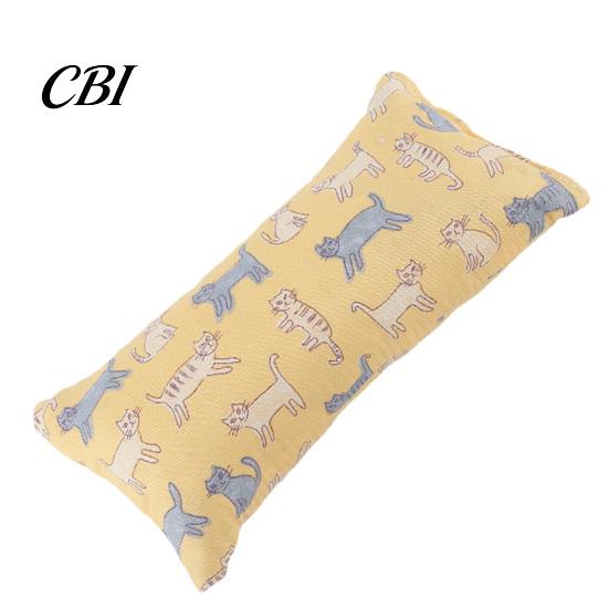 Chew And Scratch Cat Toy Cuddle Pillow Toy, Catnip with Silver Vine, Crinkle Kitten Kicker Soft Cute Print Snuggle for Indoor Cats Biting Kicking