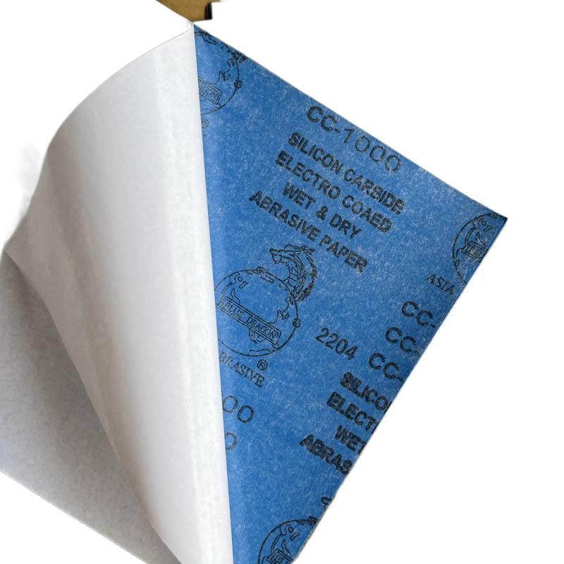 Blue Dragon 1000 Grit Self-Adhesive Wet Sandpaper for Sanding and Polishing