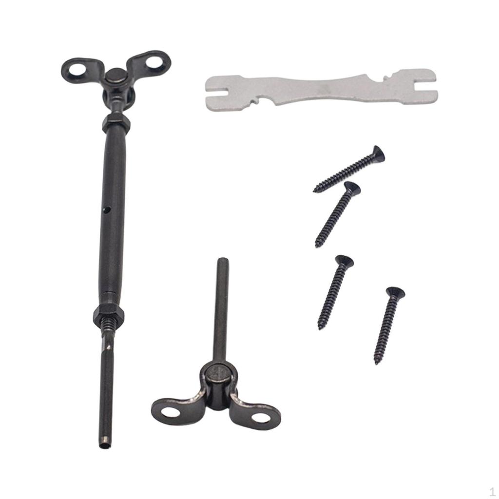 Kit Tensioner Hardware Fitting Stainless Steel Cable Rotating Connector Installation Suitable for