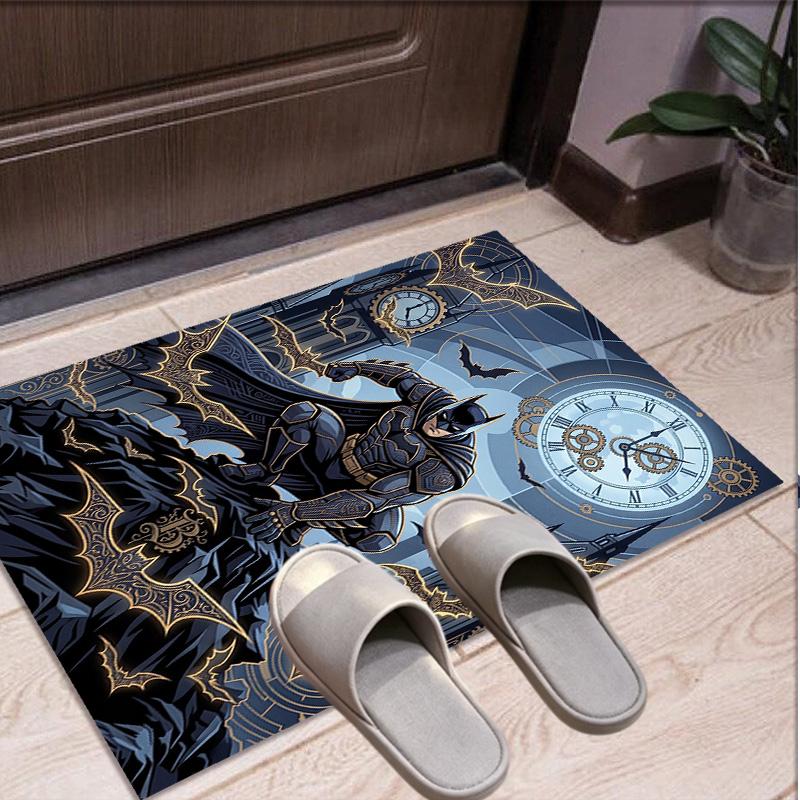 Batman Pattern Rug, Indoor/Outdoor Mat, for Picnic, Gameroom, Bedroom, Office, Living Room, Home Decor Carpet, Birthday Gift