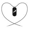 Colar com Pulseira Mi Band 8 Compatível para Xiaomi Smart Band 10NFC Pulseira Mi Band 9 Smart Watch Decoração de Pescoço Pingente Mi Band 8
