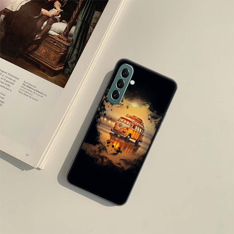 Summer Overseas Travel van Phone Case For Samsung A55 A35 A25 A15 A54 A34 A24 A14 A70 A71 A50 A51 A17 A05S Galaxy A40 A41A30 A31