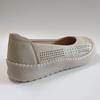 Genuine Leather Women Loafers Slip On Flats Cowhide Comfortable Soft Casual Shoes Daily Wear Black Beige Yellow Plus Size 41