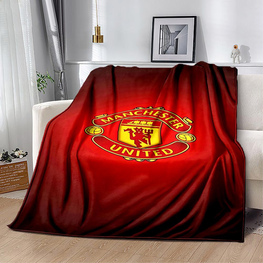 Manchester Blanket Durable Comfort Perfect For Bed Sofa Chair For All Seasons Playful Design Ideal Gift For Birthday Valentine'S Day