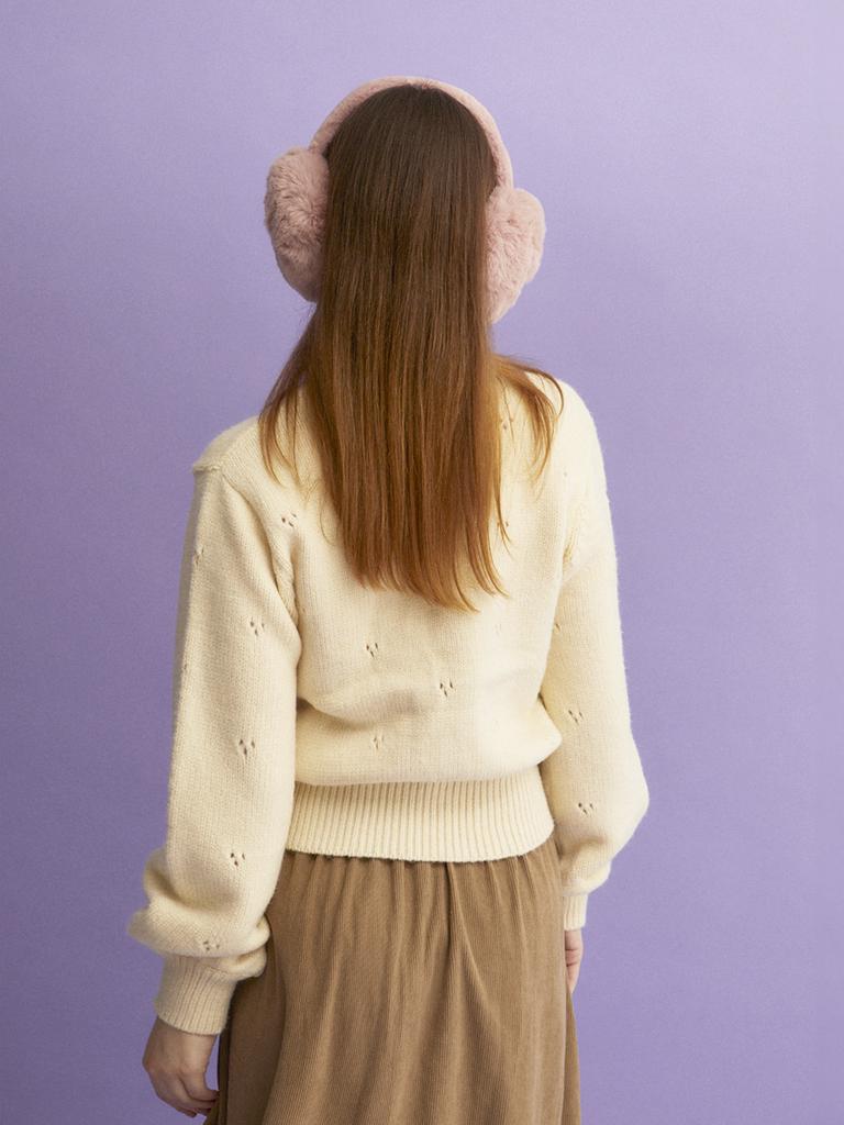 KOOLKITTEN Cable Knit (Ivory)