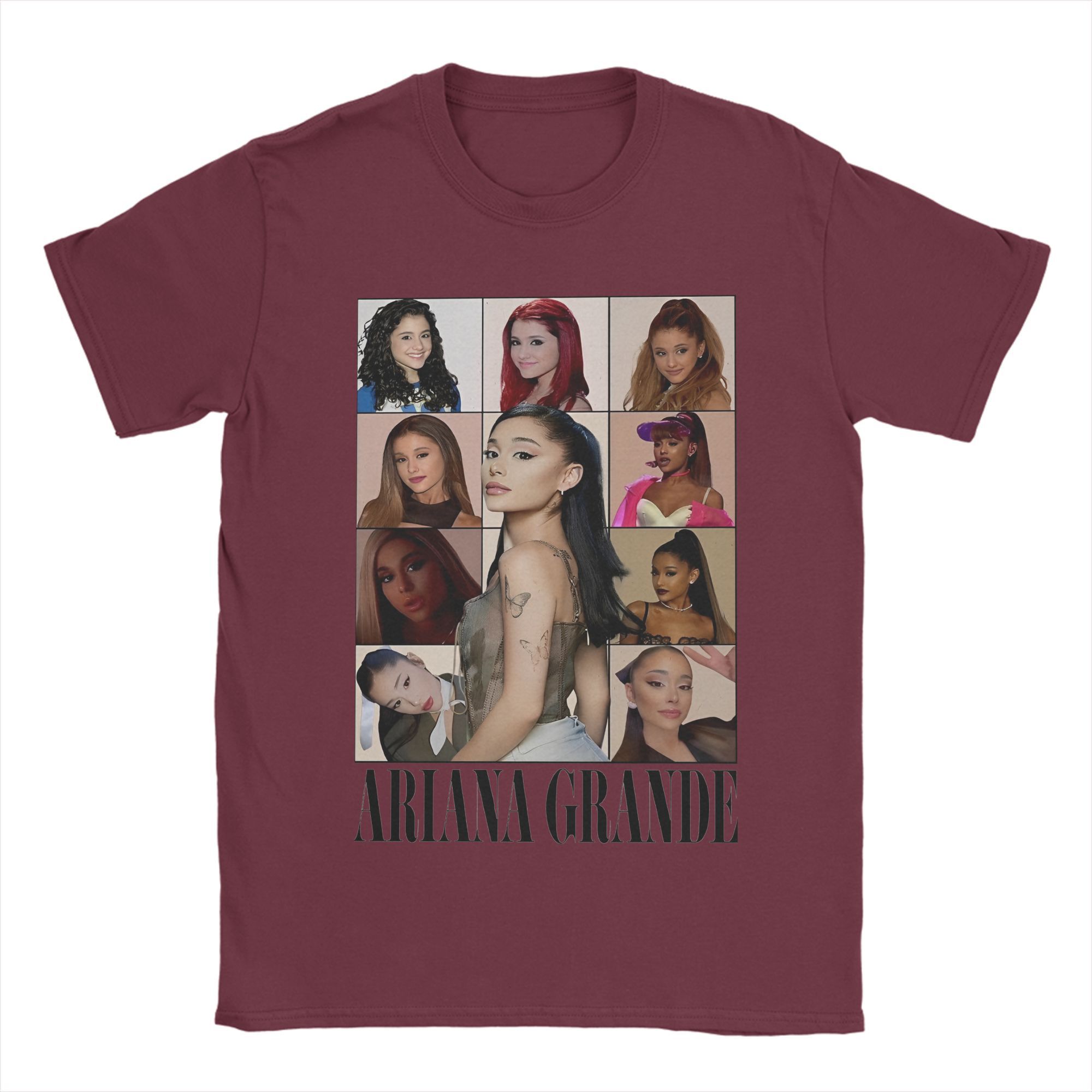 

Чоловічі футболки Ariana Grande The Eras Tour Ера Dangerous Woman 100% Бавовна Літня Футболка Круглий виріз Повсякденна Футболка M