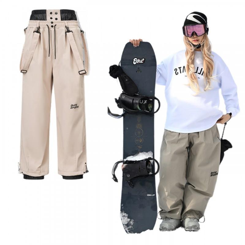 202 Outdoor 5 Series Ski Pants Unisex Waterproof Windproof Warm Snowboard Trousers