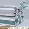 Large Corals Fleece Hand Towel Super Absorbent Thick Bath Towel Comfortable Beach Towel