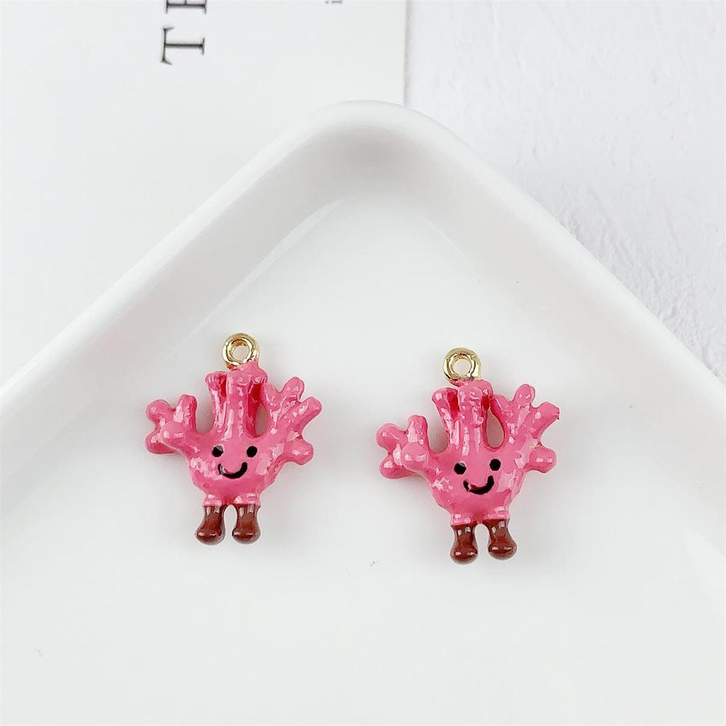 Colorful Cartoon Elf Alloy Pendant for DIY Jewelry