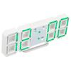 3D Digital Alarm Clock with Temperature Display Mute Snooze Function Brightness Adjustable 3D LED De