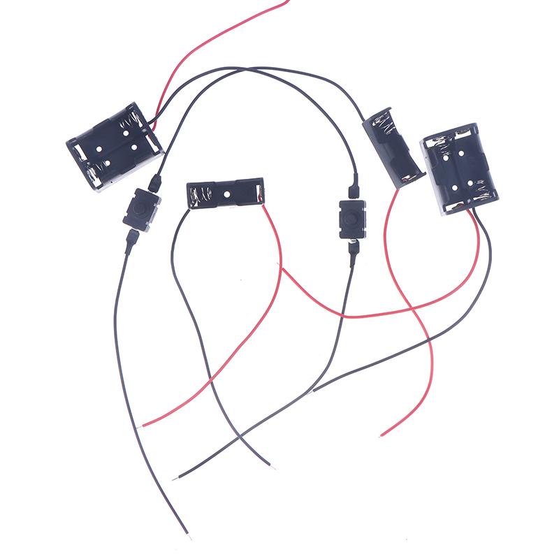 5PCS 23A Battery 12V Clip Holder Box Case Black High Quality For 23a Mn21 Ms21 Car Remote Control Battery Box