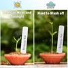 100Pcs 4 Inch Plastic Plant Name Tags for Seedlings Garden Labels Markers Nursery Plant Tags Seed Labels for Gardening Deals