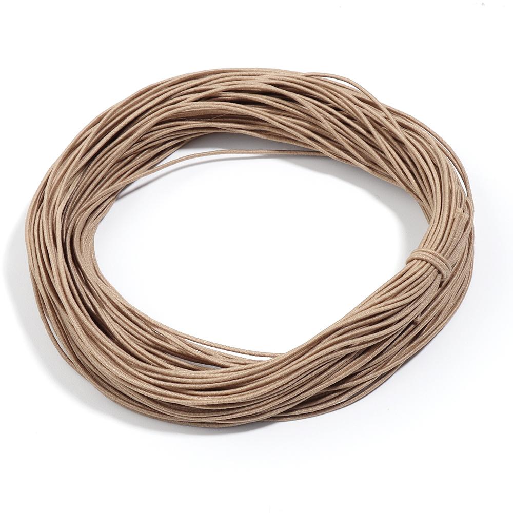 Apx 25Yards/Pack Color Braided Elastic Cord Beading Craft Stretch Threads String for Jewelry Making DIY Bracelet Accessories
