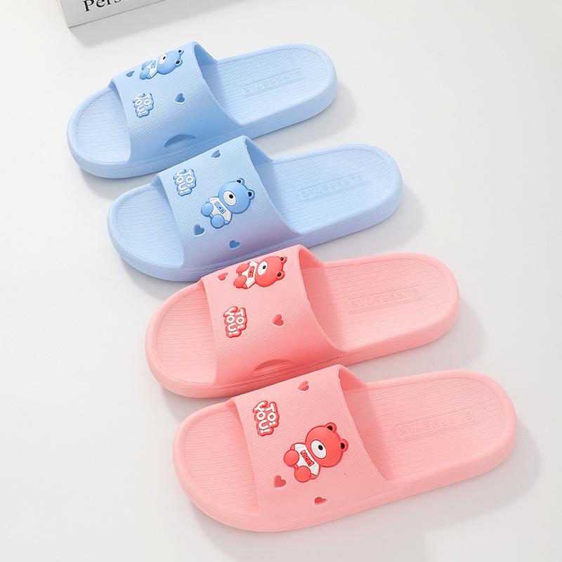 Ciabatte estive semplici da donna, pantofole morbide da casa da uomo, sandali antiscivolo da bagno per coppia, scarpe comode da esterno per la spiaggia per adulti