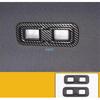 Car Style Carbon Fiber Interior Gear Shift Panel Cover Water Cup Air Vent Outlet Trim Sticker For BYD Equation Leopard 5  +