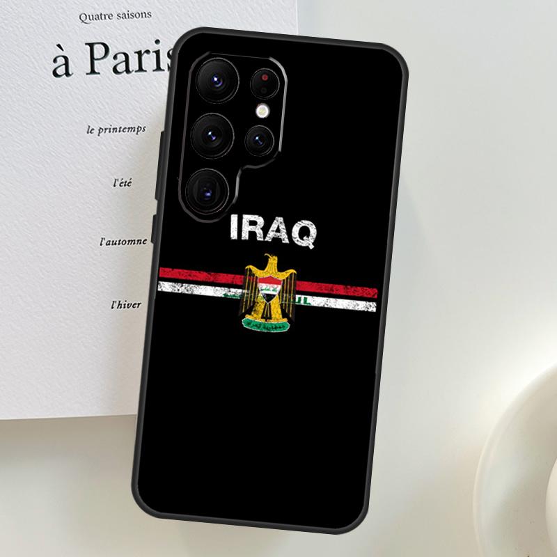 Iraqi Iraq Flag Case For Samsung Galaxy S26 Ultra S25 S24 S23 S21 S22 Ultra S10 S20 Plus S25 FE Phone Cover