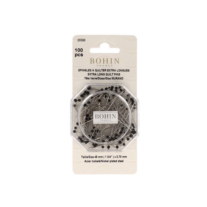 PIN.GLASS HEAD 45X0.70MM 20G (Box of 5)