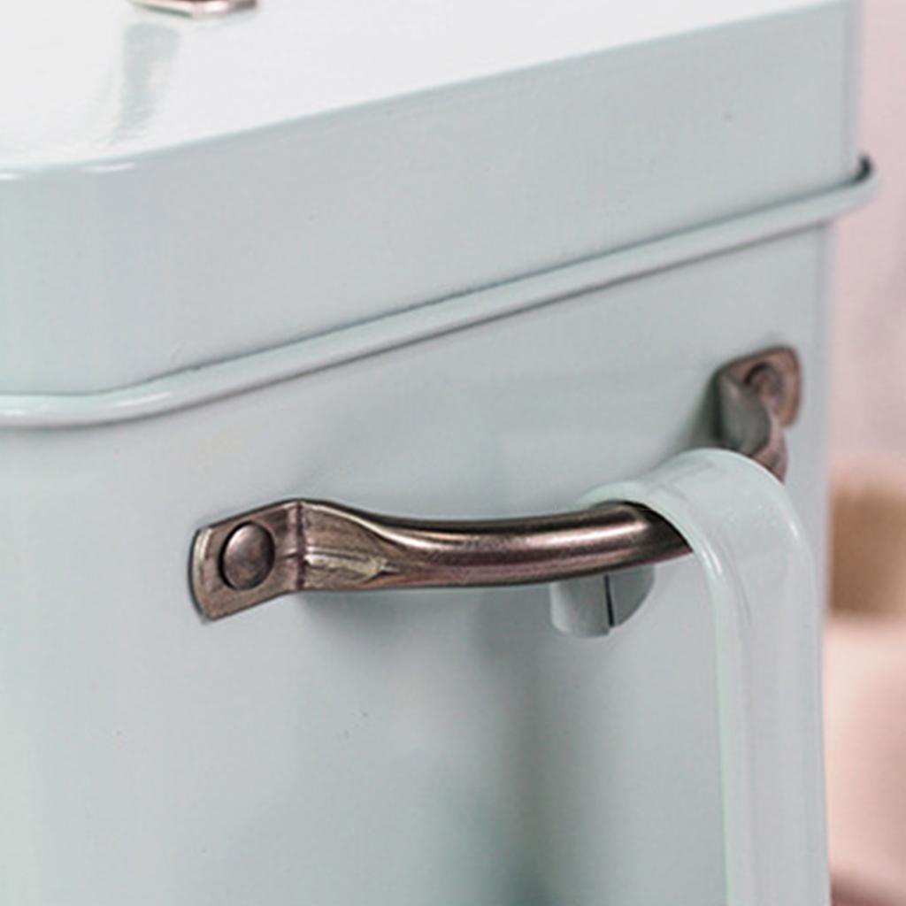 Laundry Detergent Storage Tin Box Grain Rice Storage Organizer Container Sealed