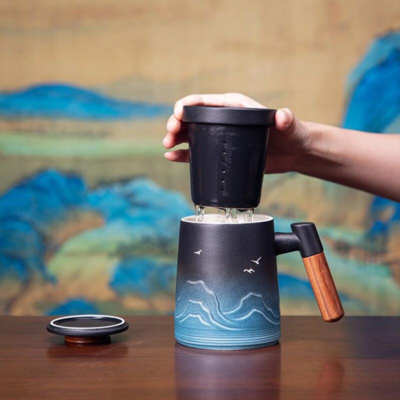 Forbidden City Thousands of Miles Portable Tea Infuser Mug