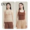 Padded Bra Tank Top Women's with Built in High Strechy Workout Sleeveless U Neck Shapewear Slim Fit Camisole Tops Women